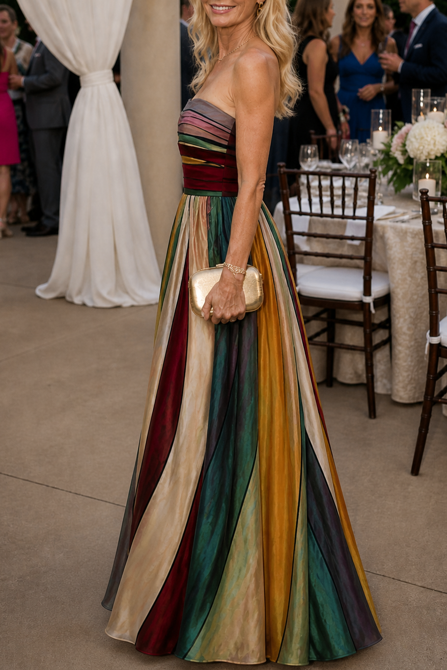 Tammy | Effortless Strapless A-Line Dress