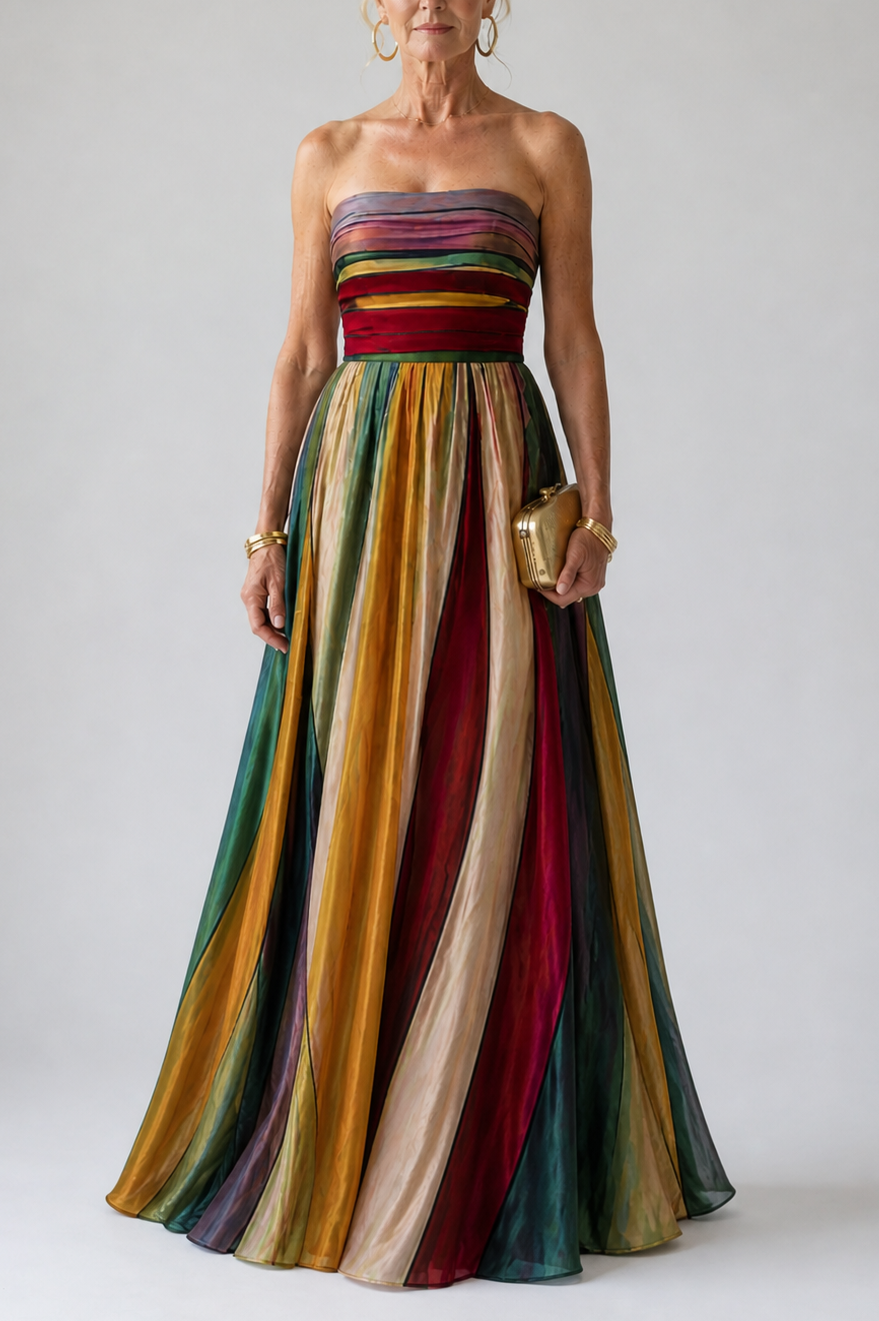 Tammy | Effortless Strapless A-Line Dress