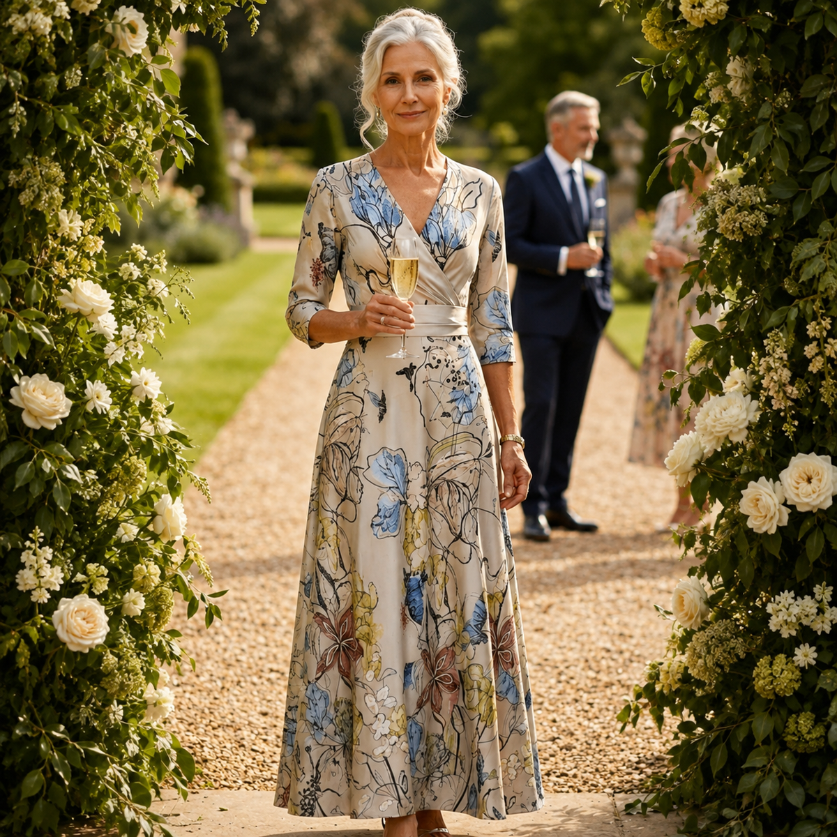 Ysa | Chic Dress with Floral Print