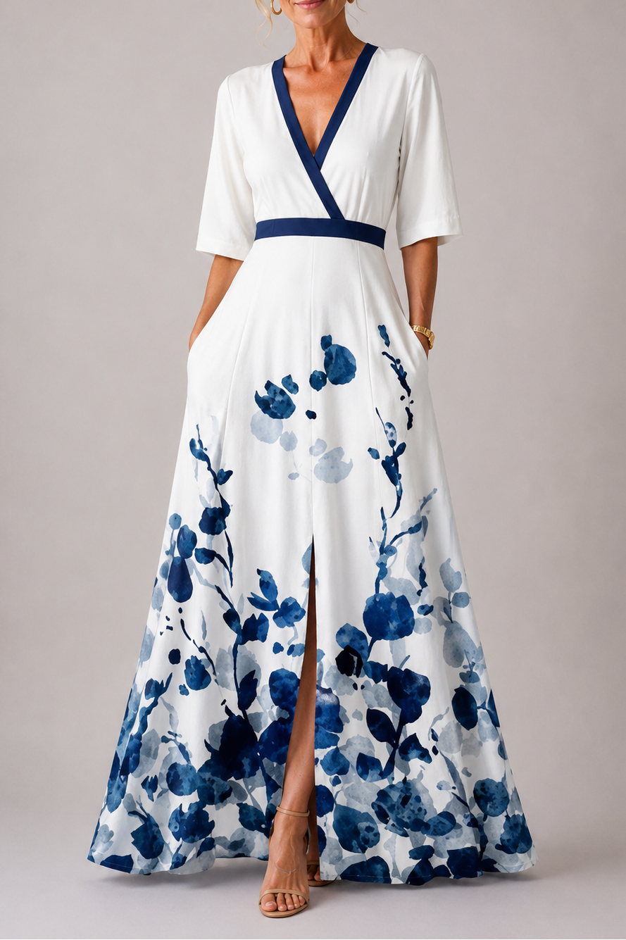 Ysa | Chic Dress with Floral Print