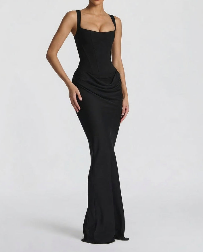 Sienna | Elegant Corset Maxi Dress