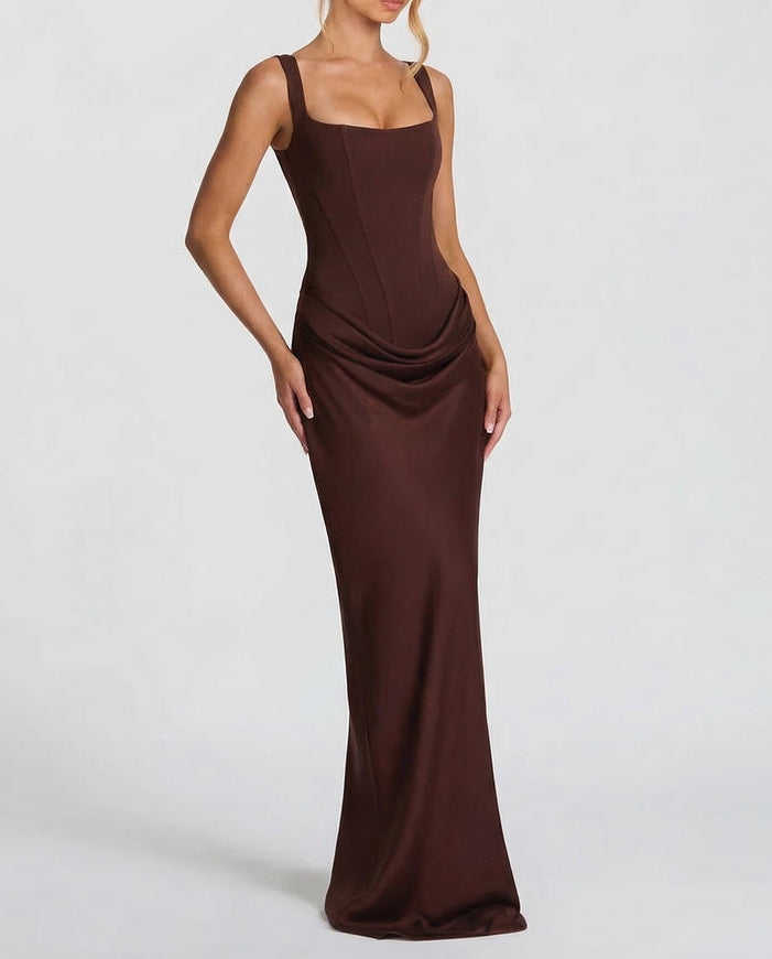 Sienna | Elegant Corset Maxi Dress