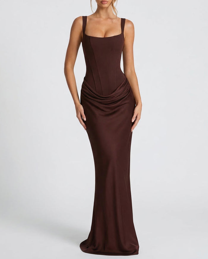 Sienna | Elegant Corset Maxi Dress