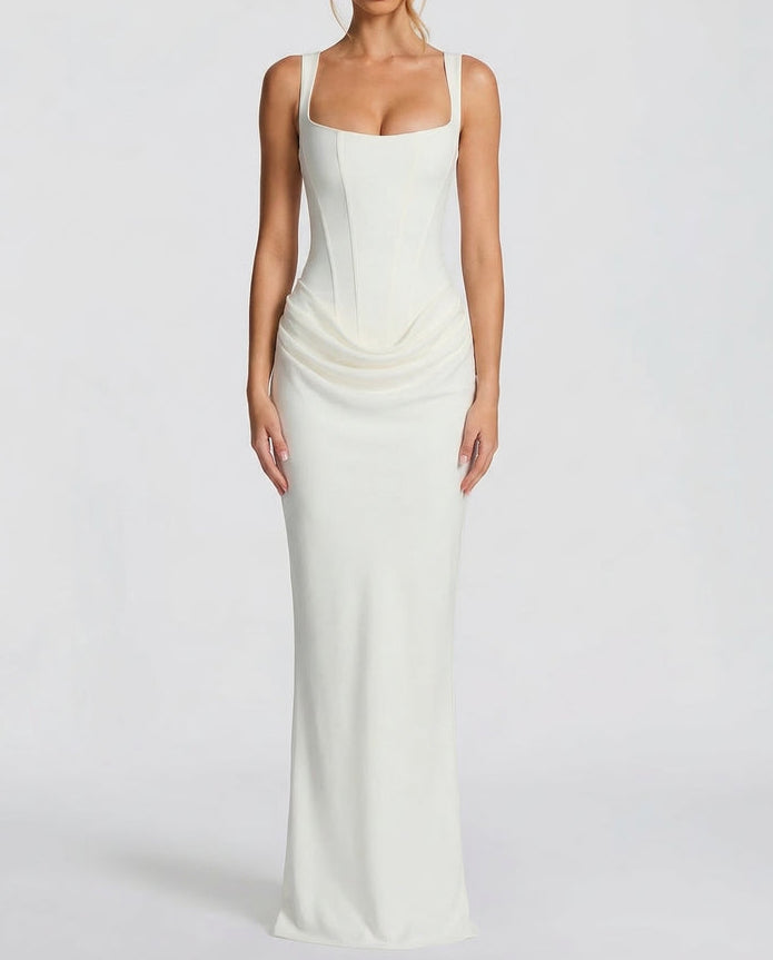 Sienna | Elegant Corset Maxi Dress