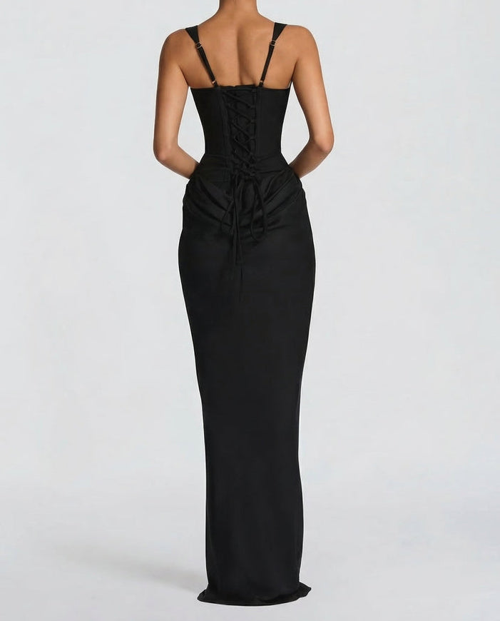 Sienna | Elegant Corset Maxi Dress