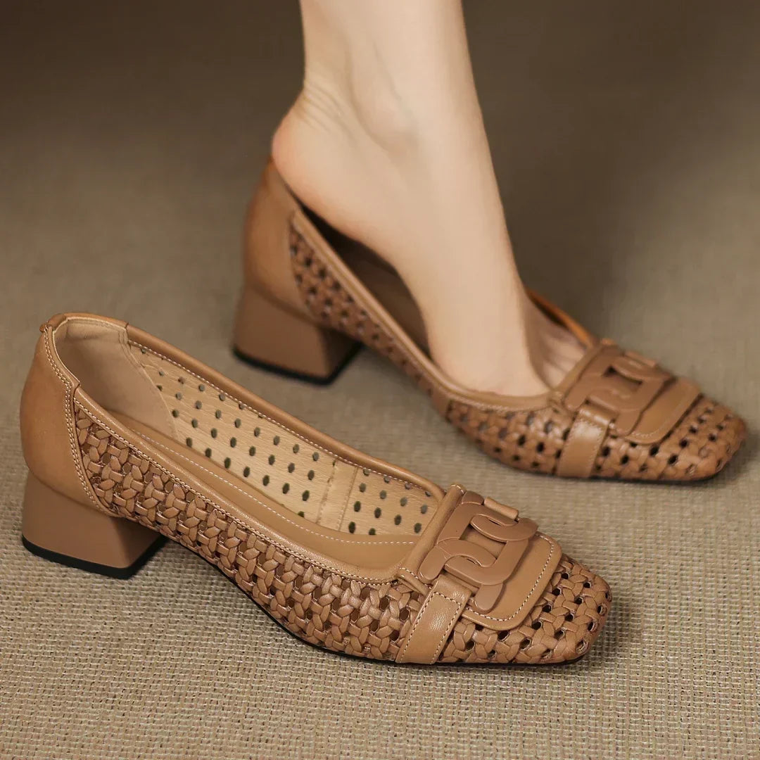 Solea |  Woven Heels
