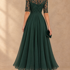 Abella | Lace and Chiffon Dress