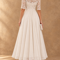 Abella | Lace and Chiffon Dress