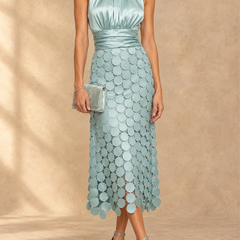 Celine | Elegant Midi Dress For Ceremonies