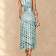 Celine | Elegant Midi Dress For Ceremonies