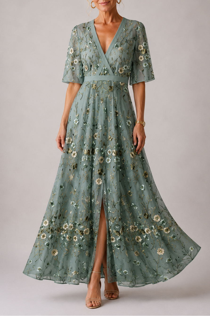 Ysa | Chic Dress with Floral Print